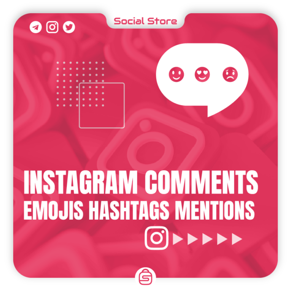 Buy Instagram Comment Emojis Hashtags Mentions