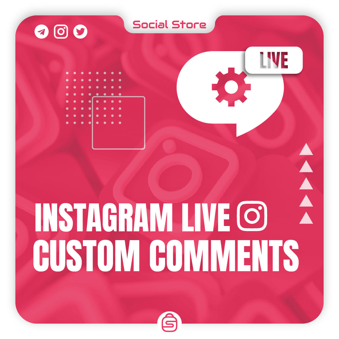 Buy Instagram Live Custom Comments